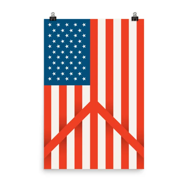 Peace In America Poster