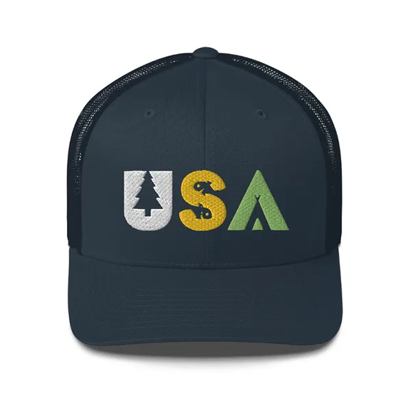North Woods Series: USA Cap
