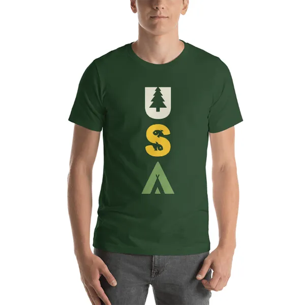 North Woods Series: USA T-Shirt