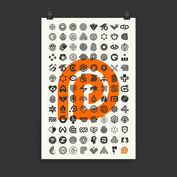 PDCo Brand Icon Poster Large