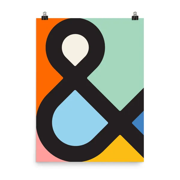 Ampersand Poster