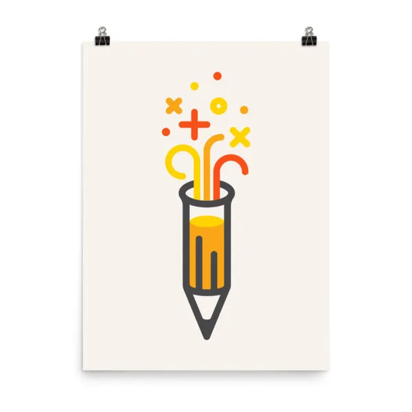 Pencil Potion Poster