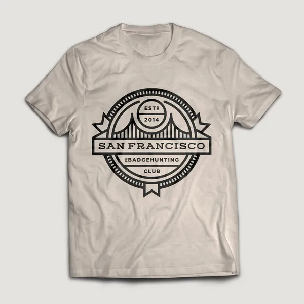 San Francisco Badgehunting Club T-Shirt