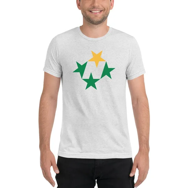 North Stars Rebrand White T-Shirt