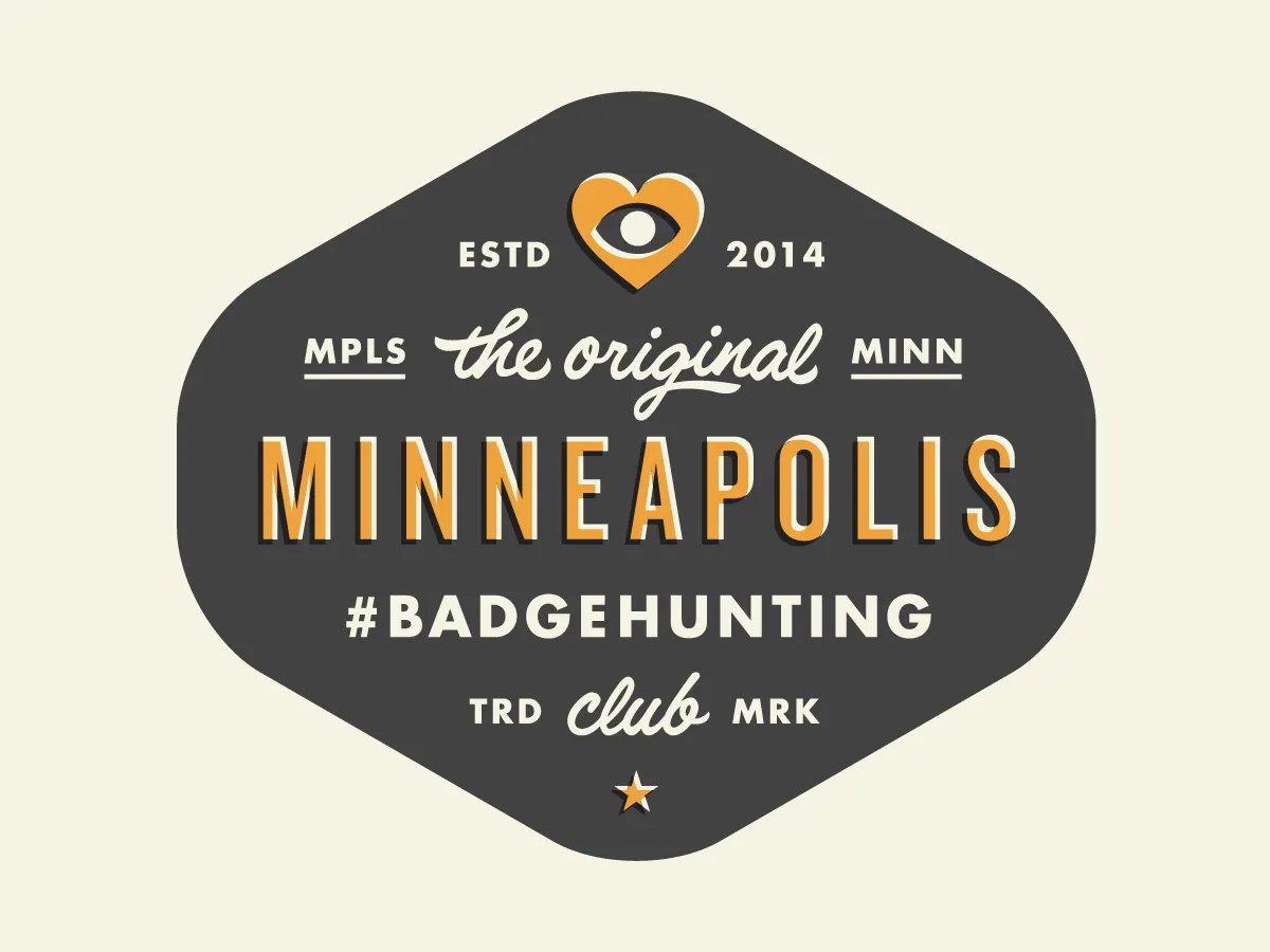 #Badgehunting Clubs - design showcase item 2