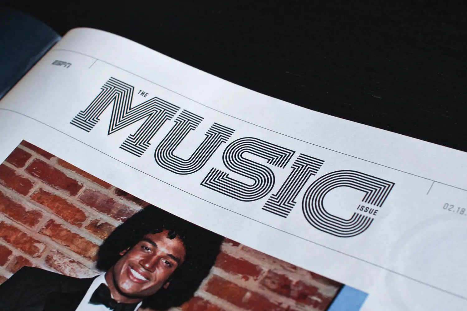 ESPN: Music Issue - design showcase item 2