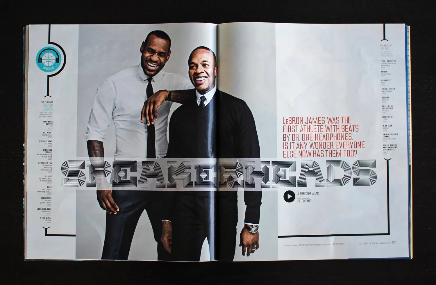 ESPN: Music Issue - design showcase item 3
