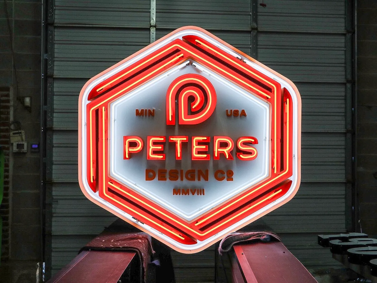 Peters Design Co Office Sign