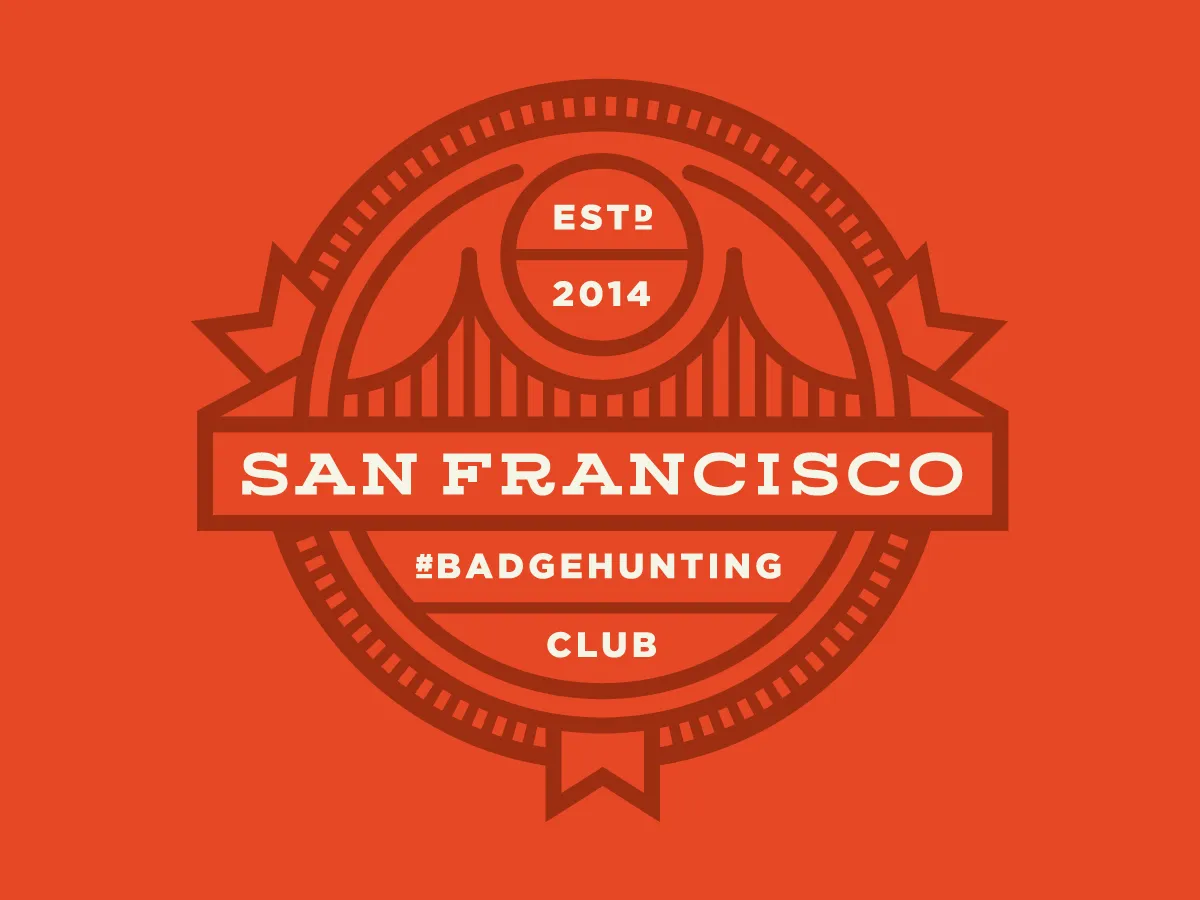 #Badgehunting Clubs - design showcase item 5