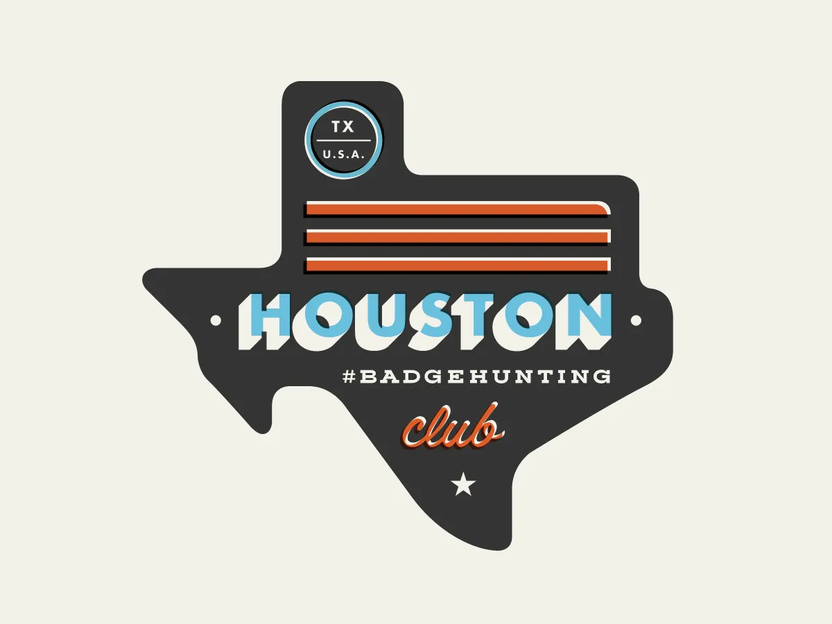 #Badgehunting Clubs - design showcase item 6