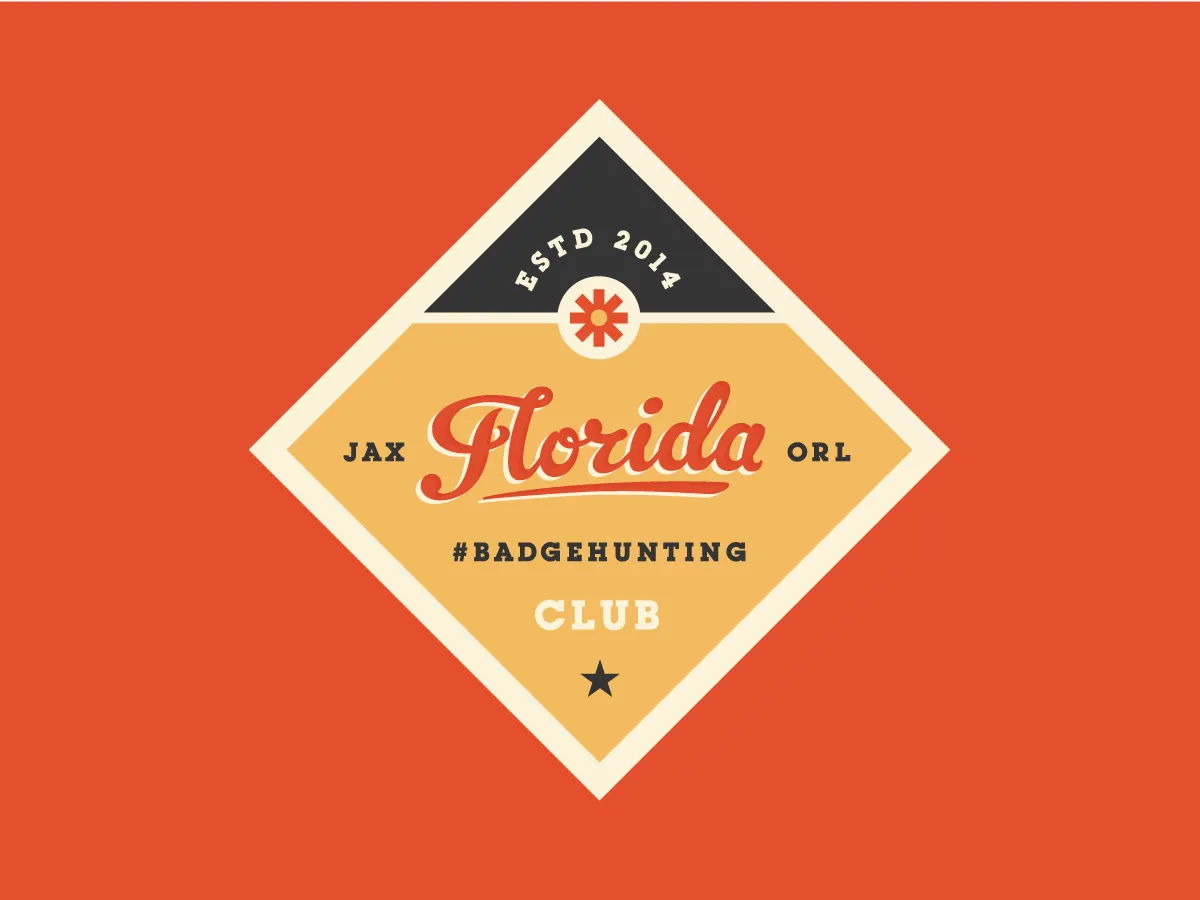 #Badgehunting Clubs - design showcase item 8