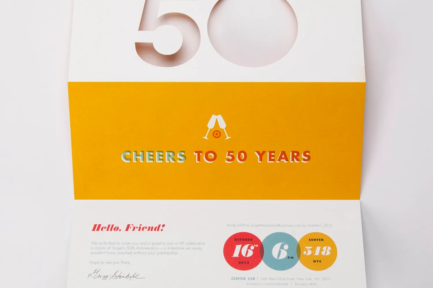 Target: 50th Anniversary - design showcase item 12