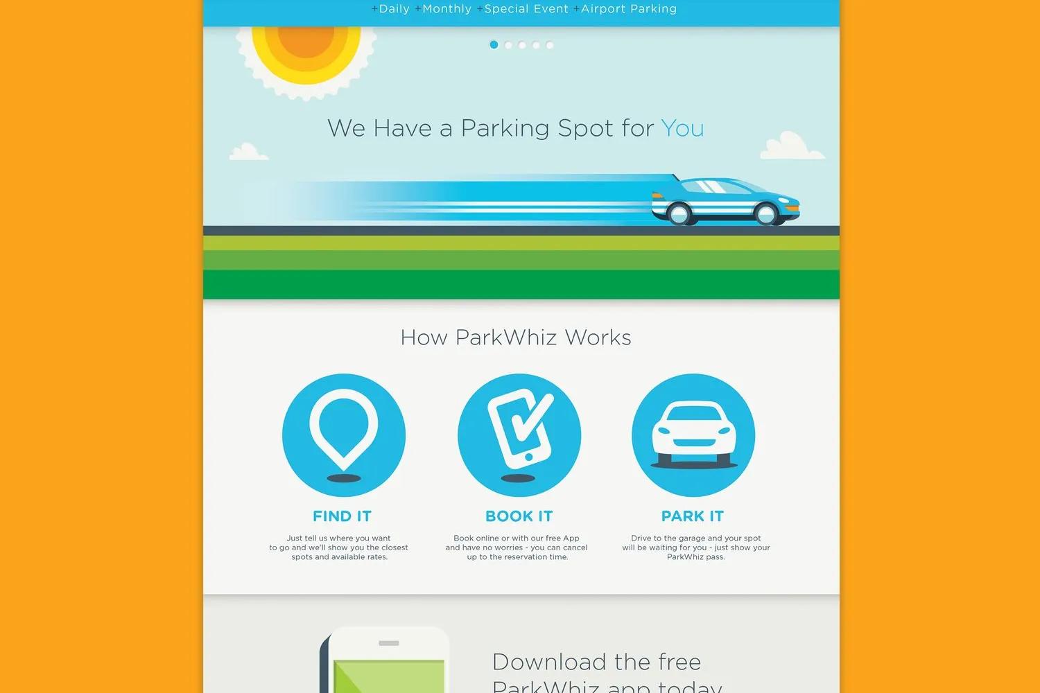 ParkWhiz - design showcase item 13