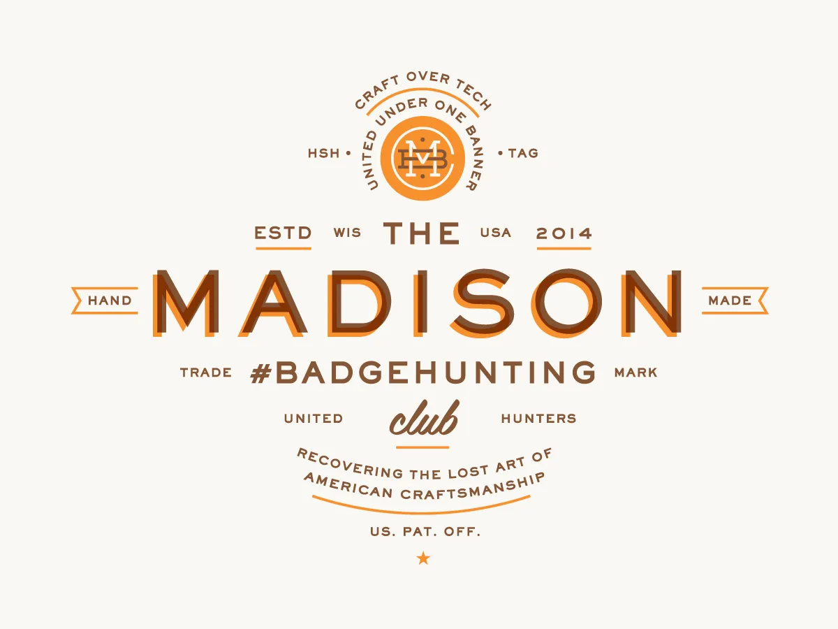 #Badgehunting Clubs - design showcase item 13
